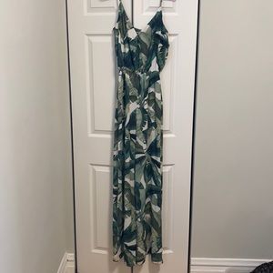 Palm long Pants Jump Suit